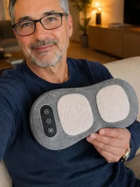 Kunde Michael mit RelaxPro auf der Couch