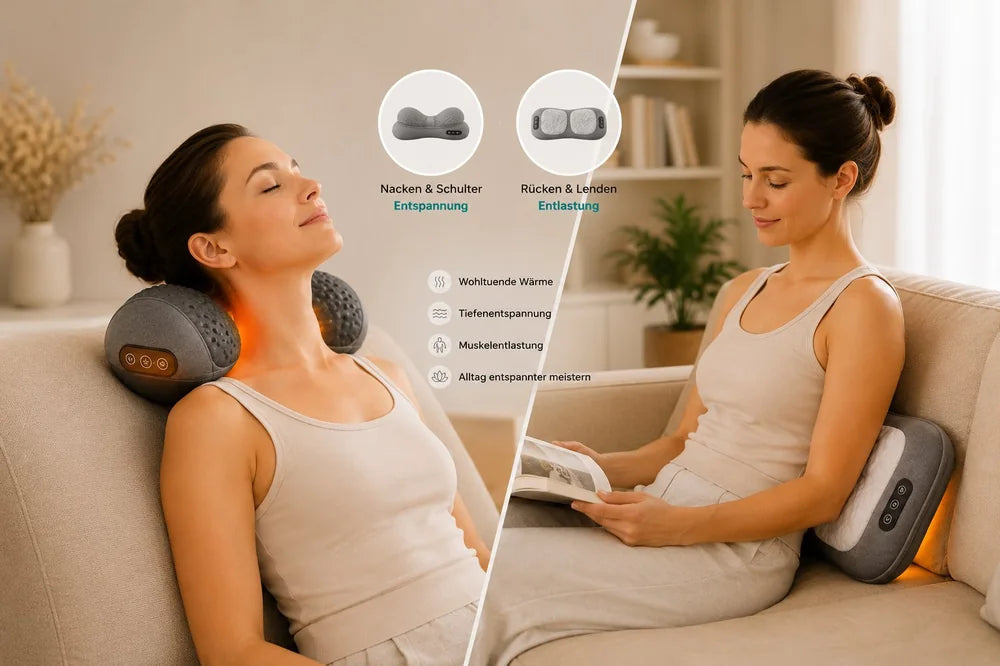 RelaxPro + NeckPro – Wärme für Nacken & Rücken